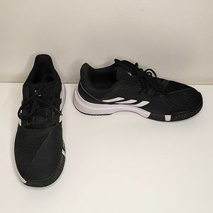 Adidas Court Jam Black and White Tennis Shoes Size 7.5